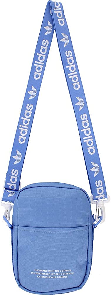 adidas Originals Festival Crossbody Bag， Real Blue， One Size - Image 4